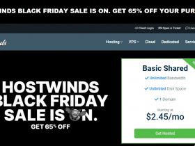 #黑五#Hostwinds：全场3.5折促销，便宜美国VPS服务器，按小时计费、提供Windows、可支付宝付款