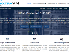 ExtraVM：新加坡OVH数据中心VPS，NVMe KVM VPS月付3.5美金起，带DDOS保护